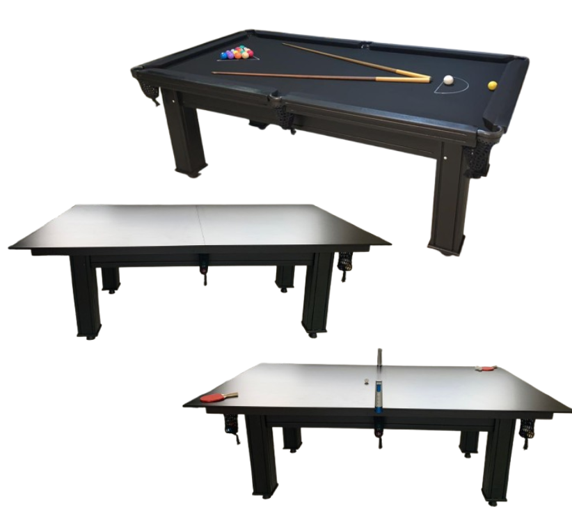 mesas de sinuca 3 em 1